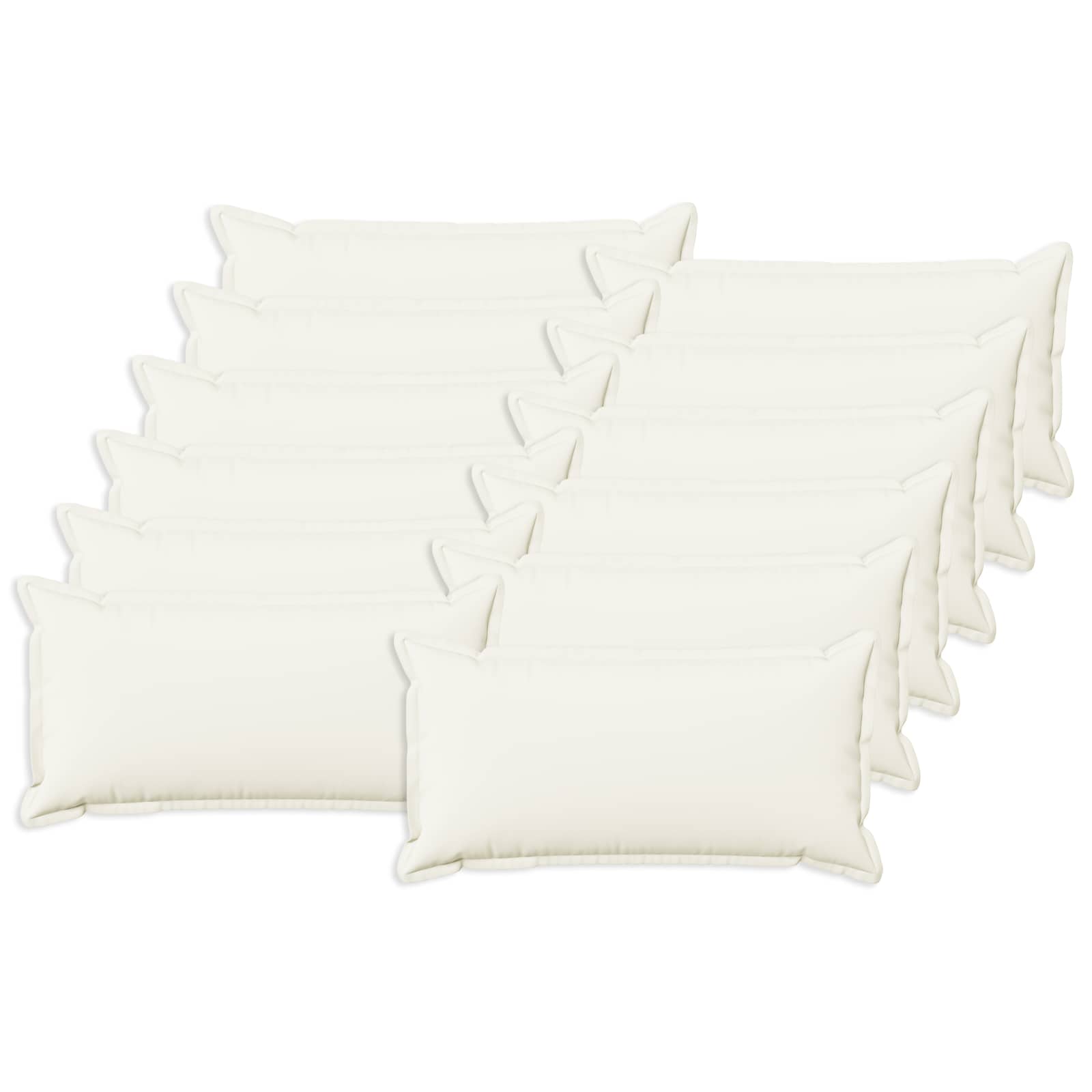 VidaXL Spilvenu pārvalks 12 pcs HOUTEN