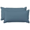 vidaXL Diivanipadi 2 pcs HOUTEN Jeans sinine 40 x 80 cm Kunstlinen