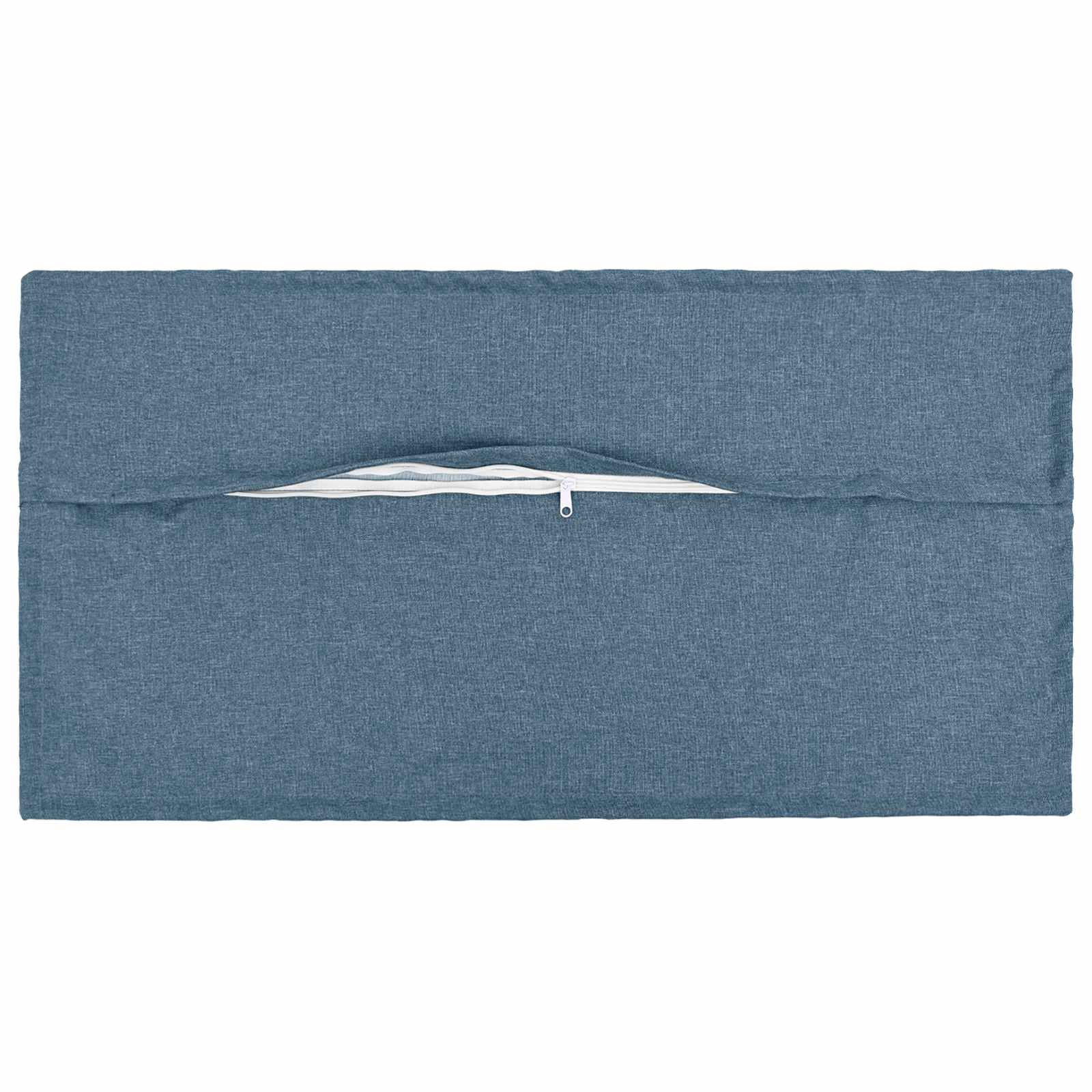 Kussensloop 6 pcs HOUTEN Jeans Blauw 40 x 80 cm Faux Linnen image 3