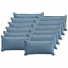 vidaXL Diivanipadi 12 tk HOUTEN Sinine 40 x 80 cm manchester