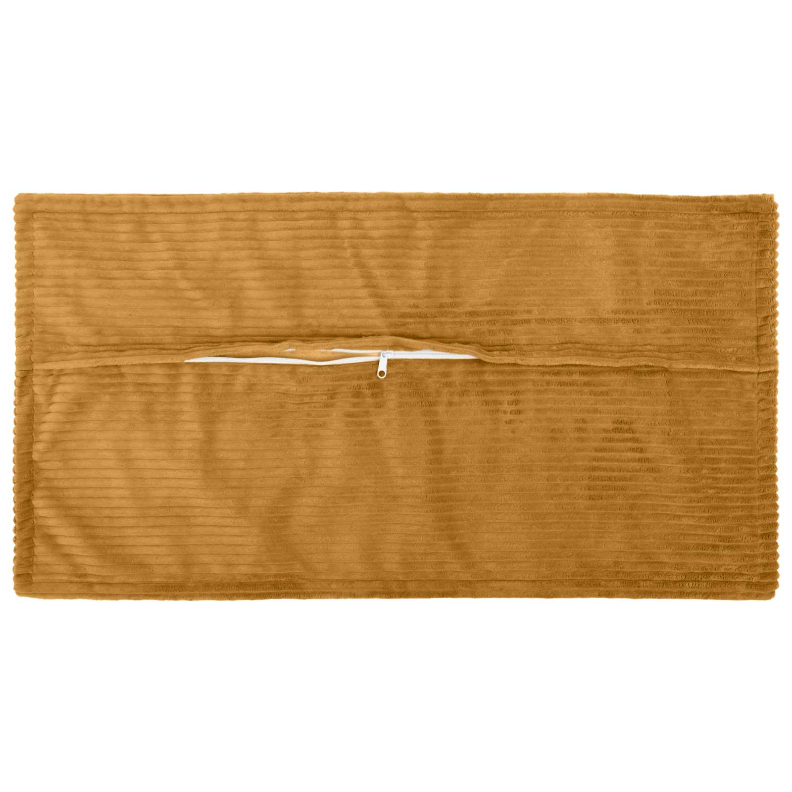 Kussensloop 2 st HOUTEN Geel 40 x 80 cm corduroy image 3