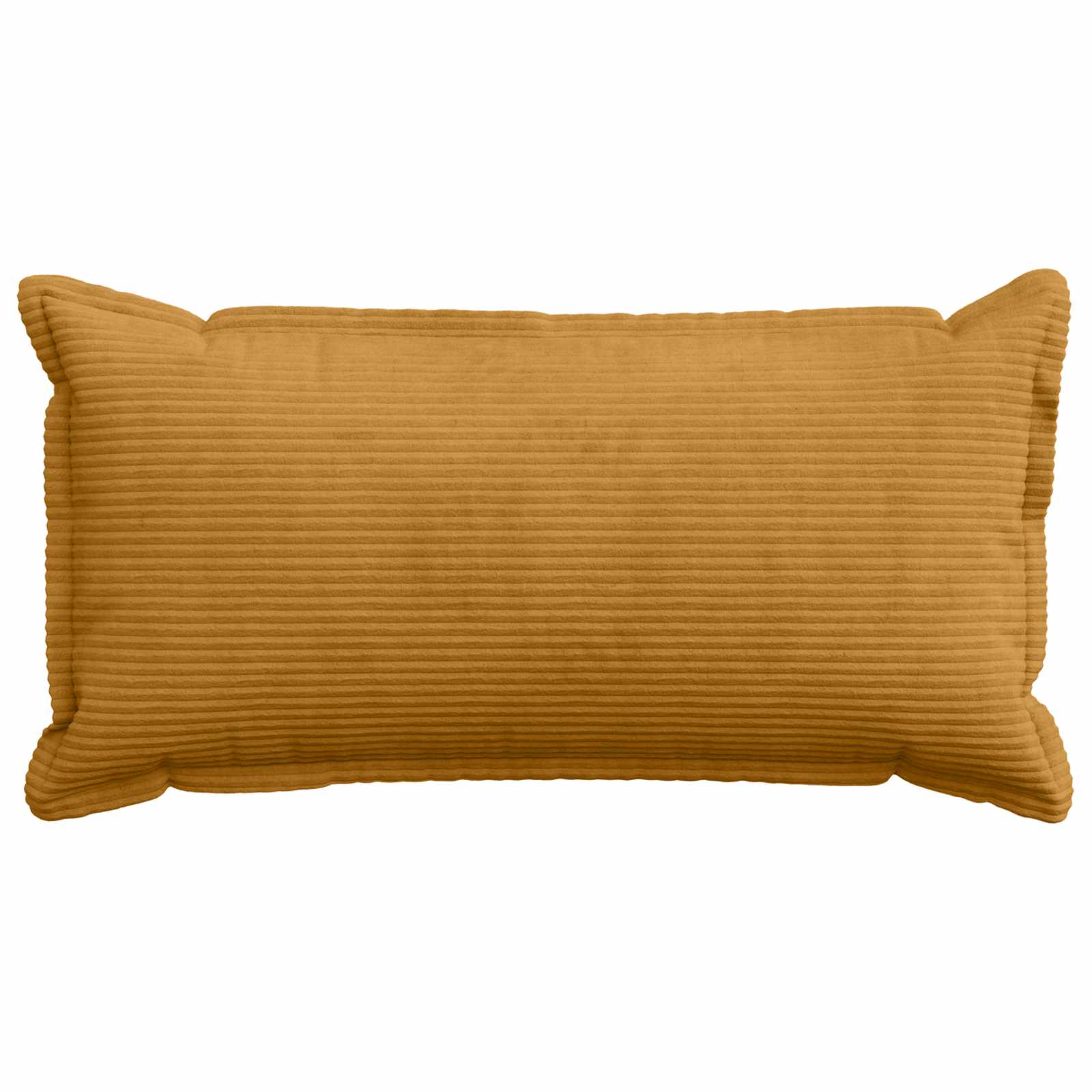Kussensloop 6 st HOUTEN Geel 40 x 80 cm corduroy image 2
