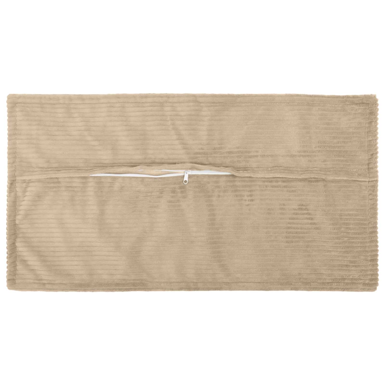 Kussensloop 6 st HOUTEN Taupe 40 x 80 cm corduroy image 3