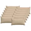vidaXL Diivanipadi 12 tk HOUTEN Pruunikashall 40 x 80 cm manchester