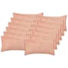 vidaXL Diivanipadi 12 tk HOUTEN Roosa 40 x 80 cm Boucl&eacute;