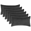 vidaXL Diivanipadi 6 tk HOUTEN Tumehall 40 x 80 cm Boucl&eacute;
