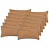 vidaXL Diivanipadi 12 tk HOUTEN Beež 40 x 80 cm Boucl&eacute;