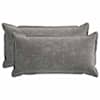 vidaXL Diivanipadi 2 tk HOUTEN Tumehall 40 x 80 cm &Scaron;en&uuml;&uuml;lfabric