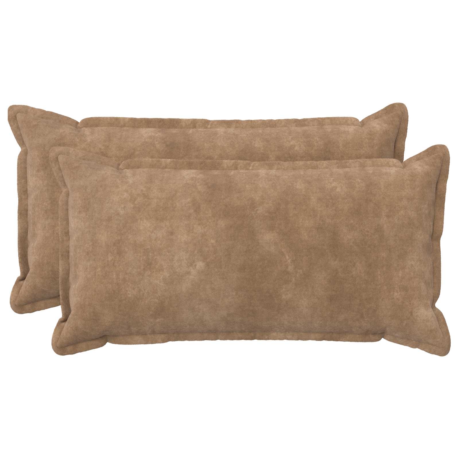 vidaXL Povlak na polštář 2 pcs HOUTEN Taupe 40 x 80 cm