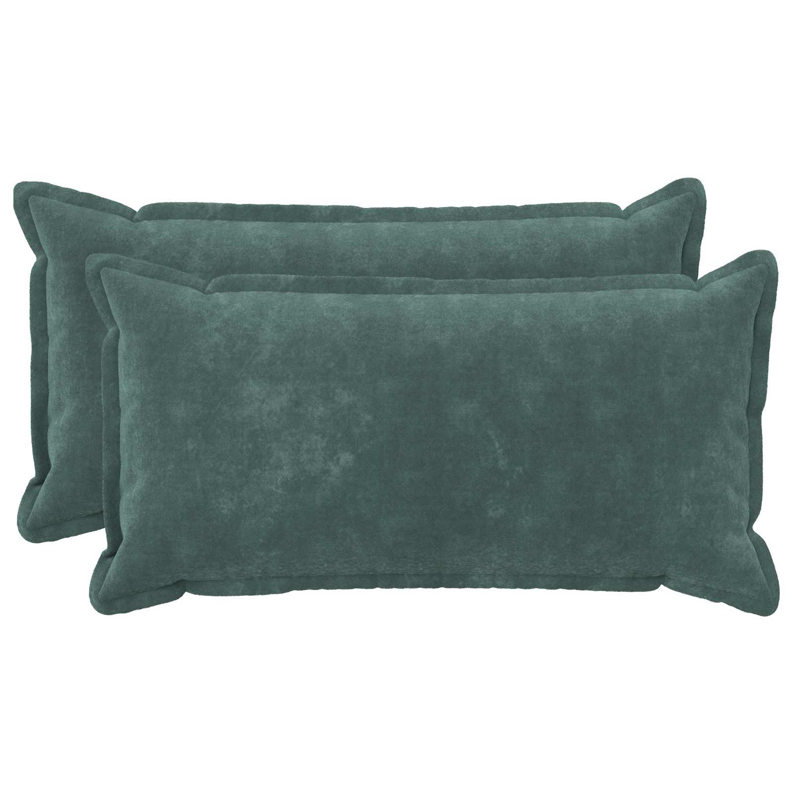vidaXL Povlak na polštář 2 pcs HOUTEN Mořsky modrá 40 x 80 cm