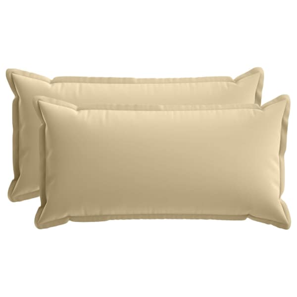 vidaXL Diivanipadi 2 tk HOUTEN Beež 40 x 80 cm Pol&uuml;ester