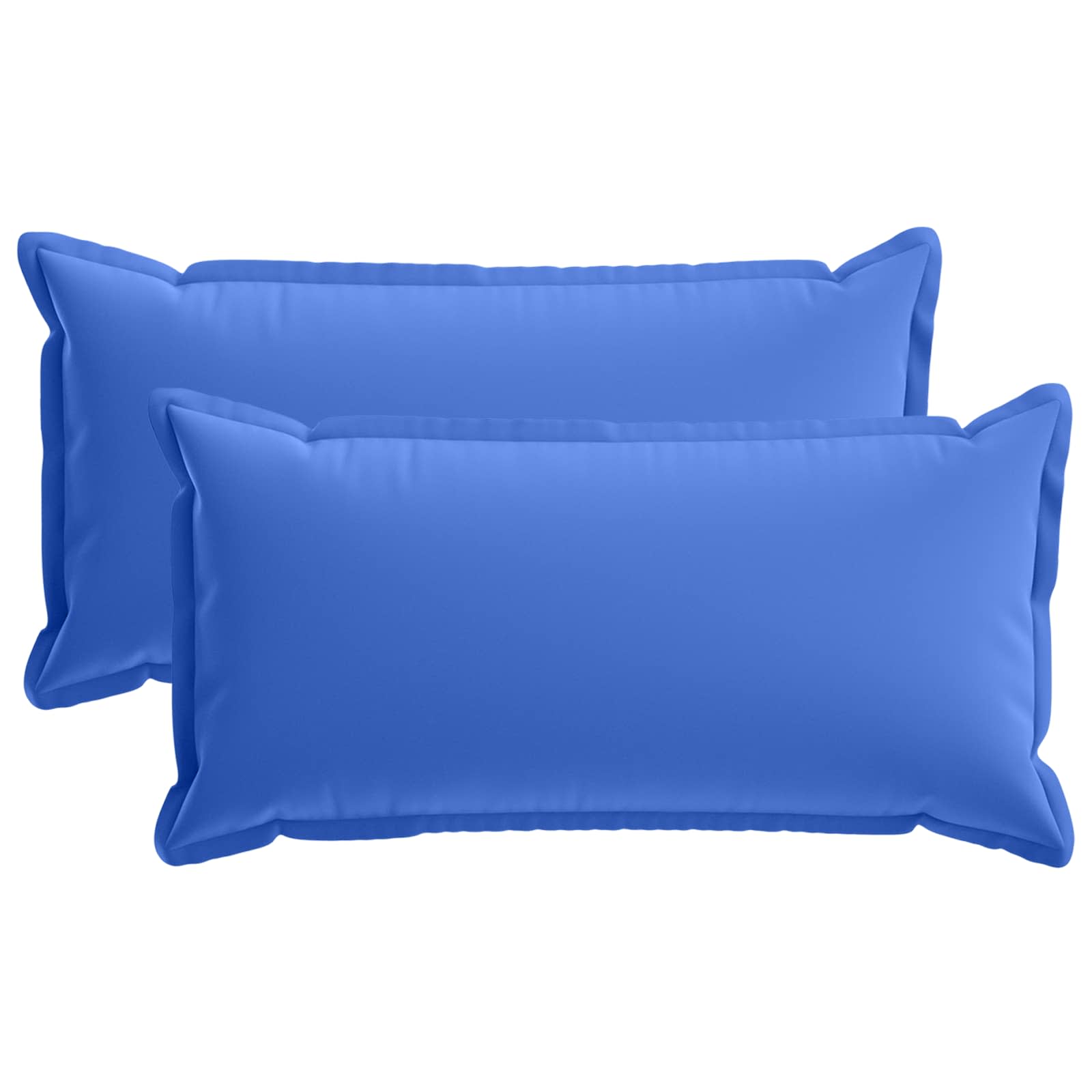 Kussensloop 2 st HOUTEN Koninklijk Blauw 40 x 80 cm Polyester image 1