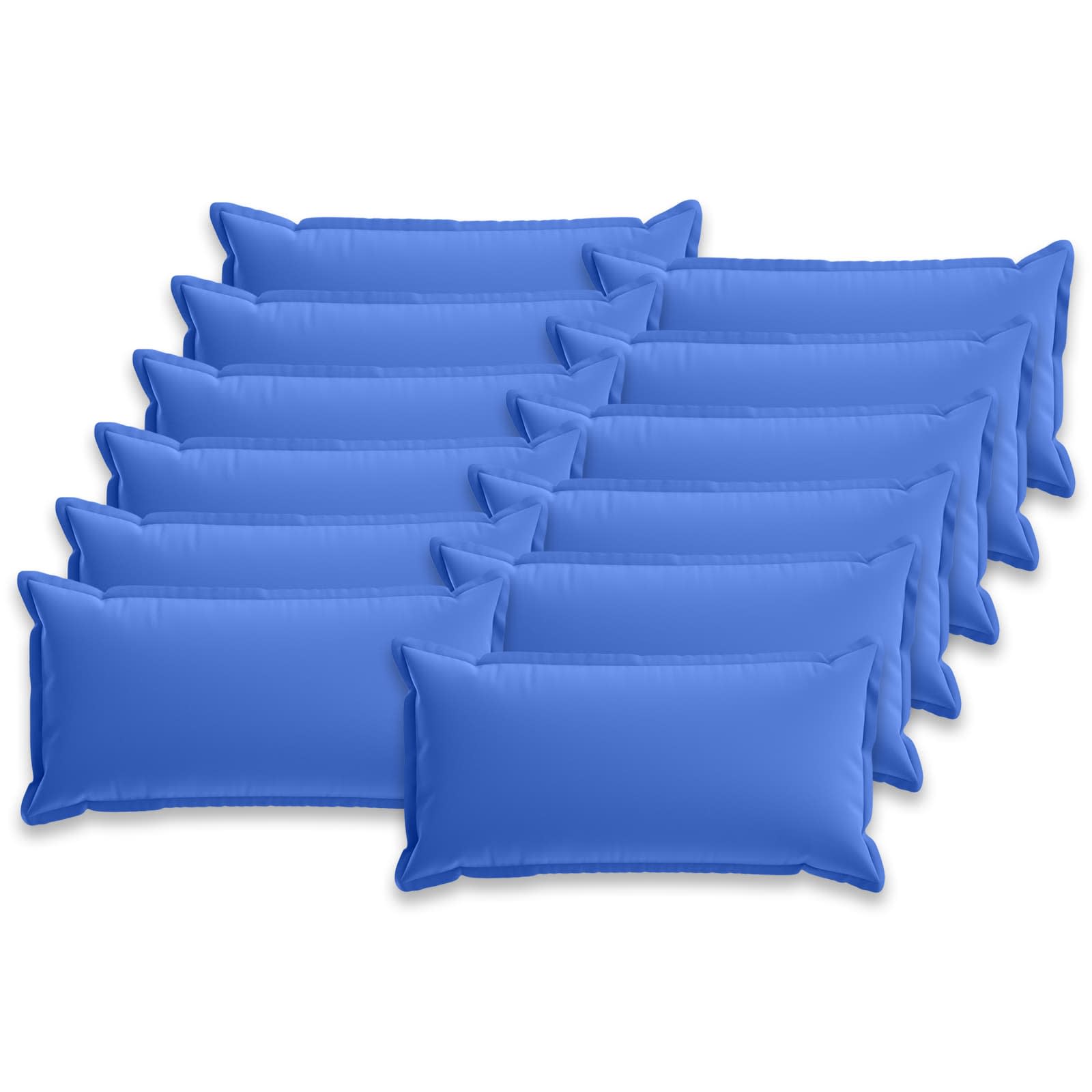 Kussensloop 12 st HOUTEN Koninklijk Blauw 40 x 80 cm Polyester image 1