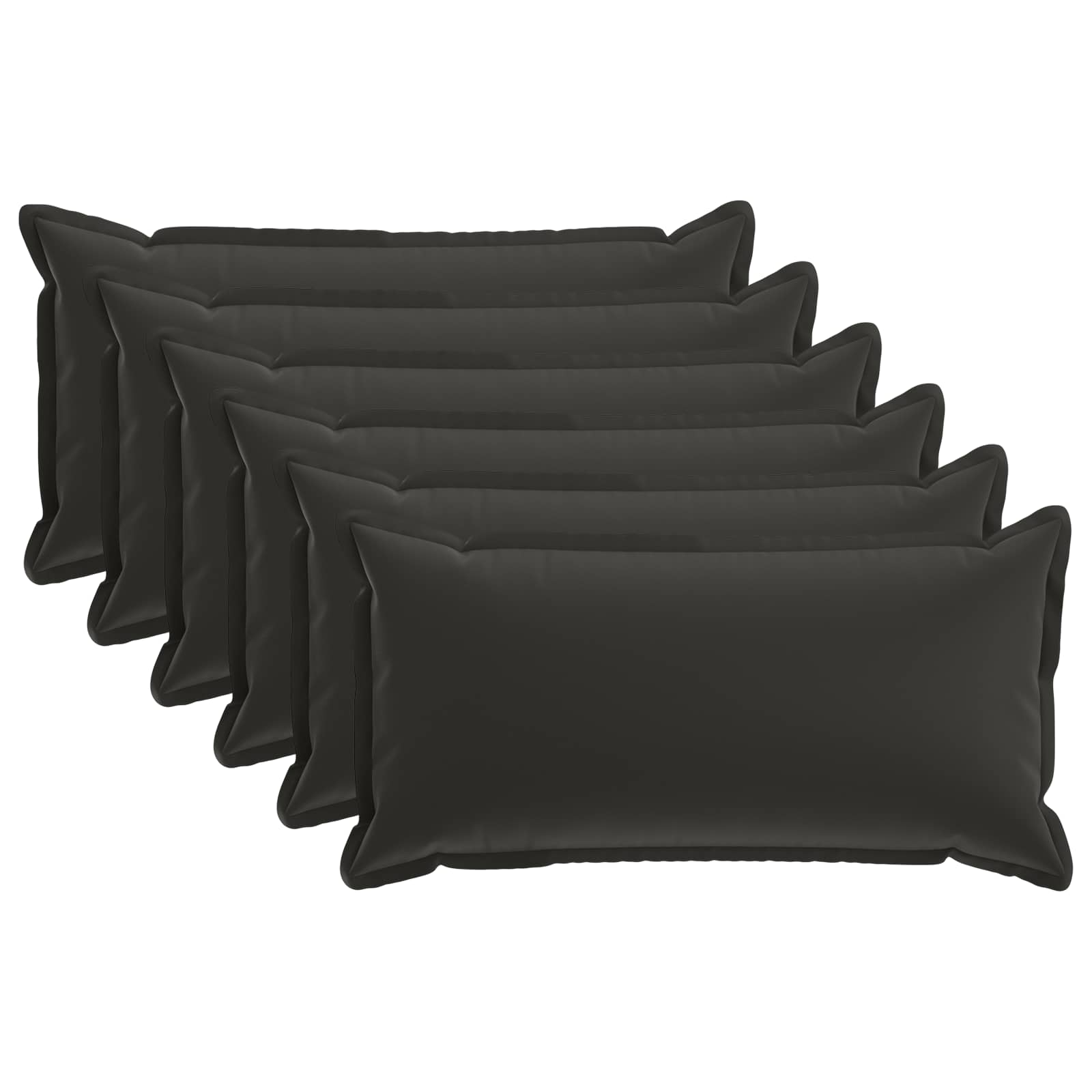 Kussensloop 6 st HOUTEN Meerkleurig 40 x 80 cm Polyester image 1