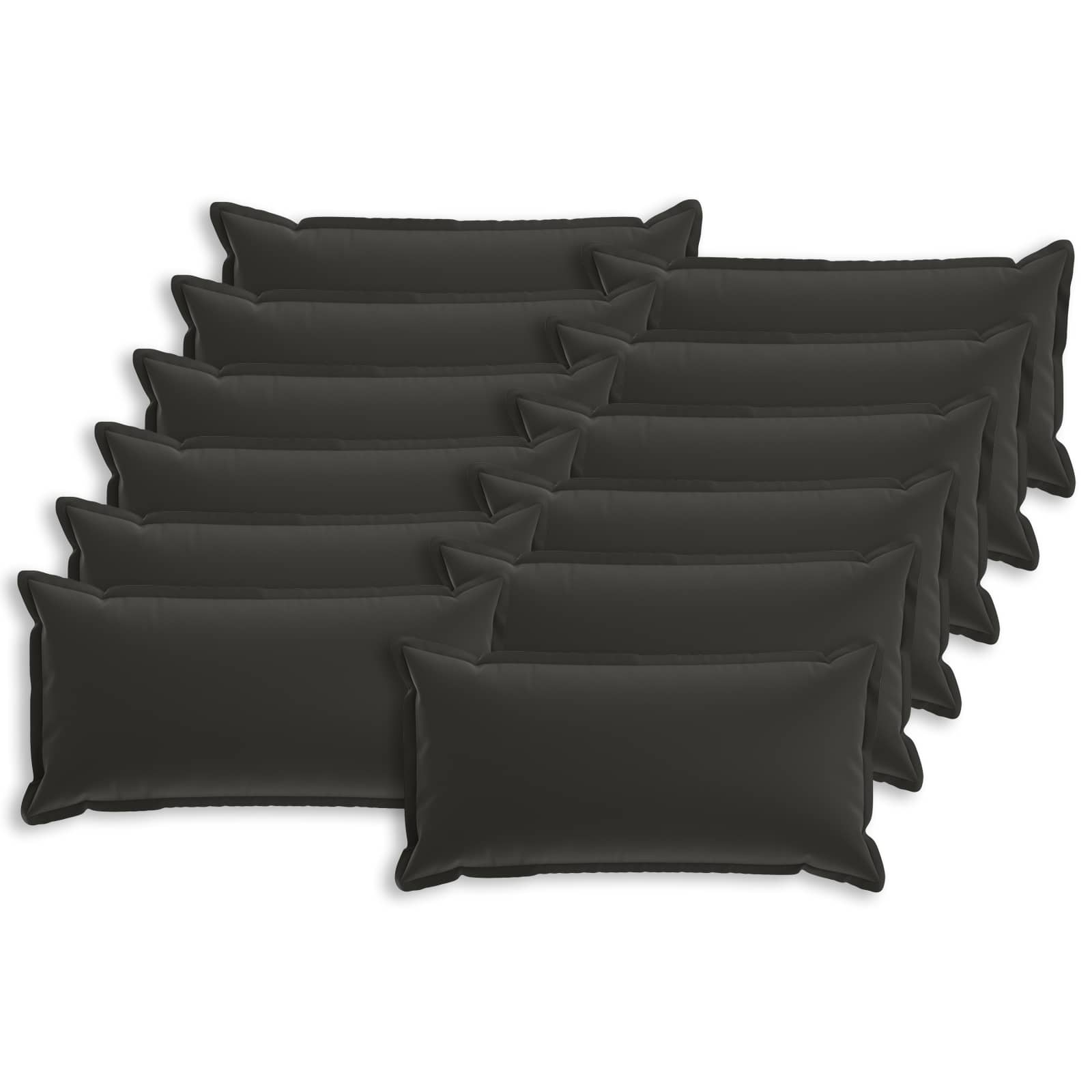Kussensloop 12 st HOUTEN Meerkleurig 40 x 80 cm Polyester image 1
