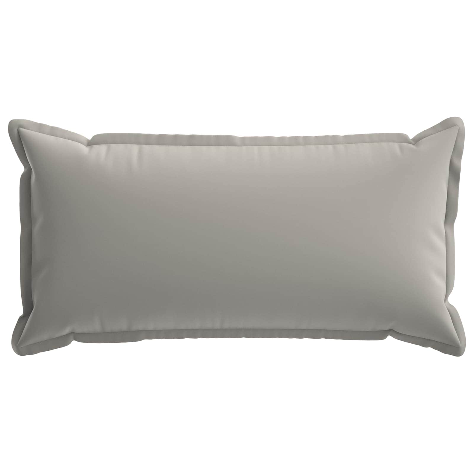 Kussensloop 12 st HOUTEN Grijs 40 x 80 cm Polyester image 2