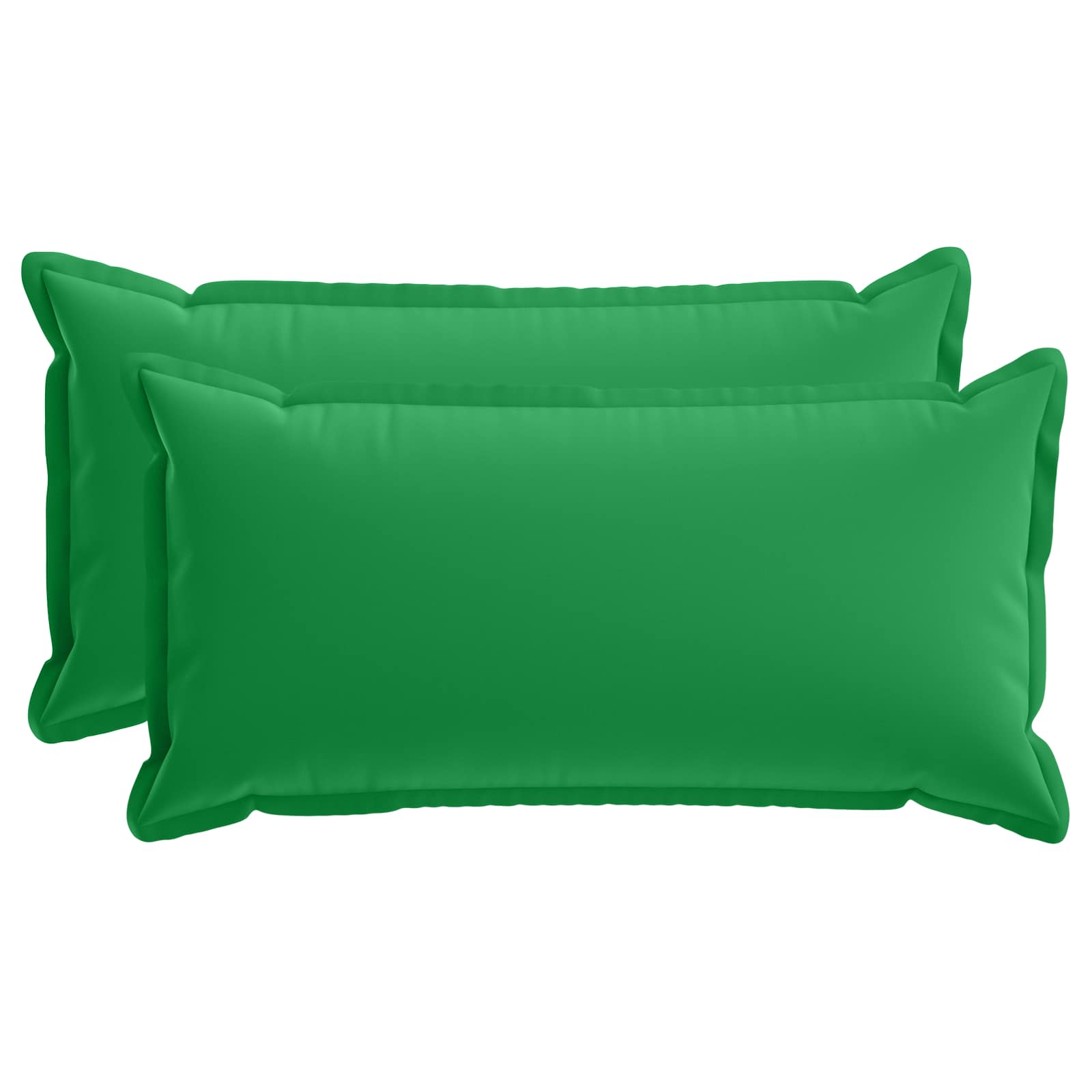 Kussensloop 2 st HOUTEN Groen 40 x 80 cm Polyester image 1