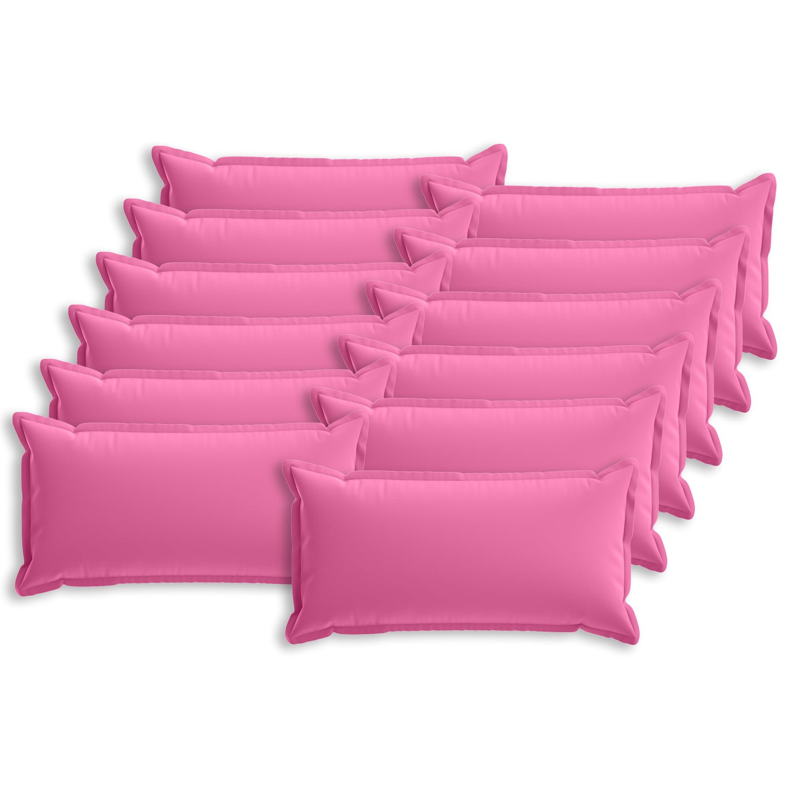 Kussensloop 12 st HOUTEN Roze 40 x 80 cm Polyester image 1