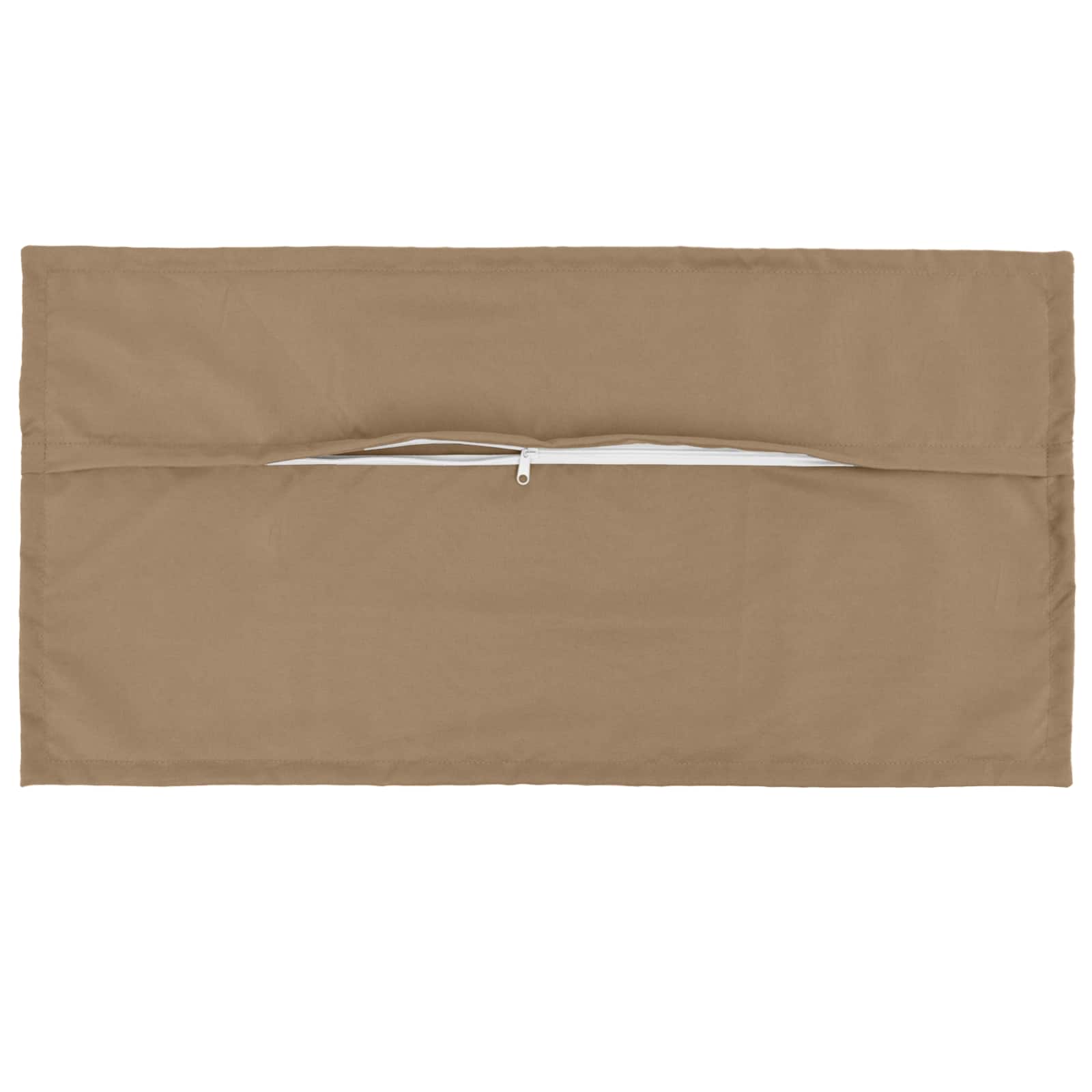 Kussensloop 2 st HOUTEN Taupe 40 x 80 cm Polyester image 3