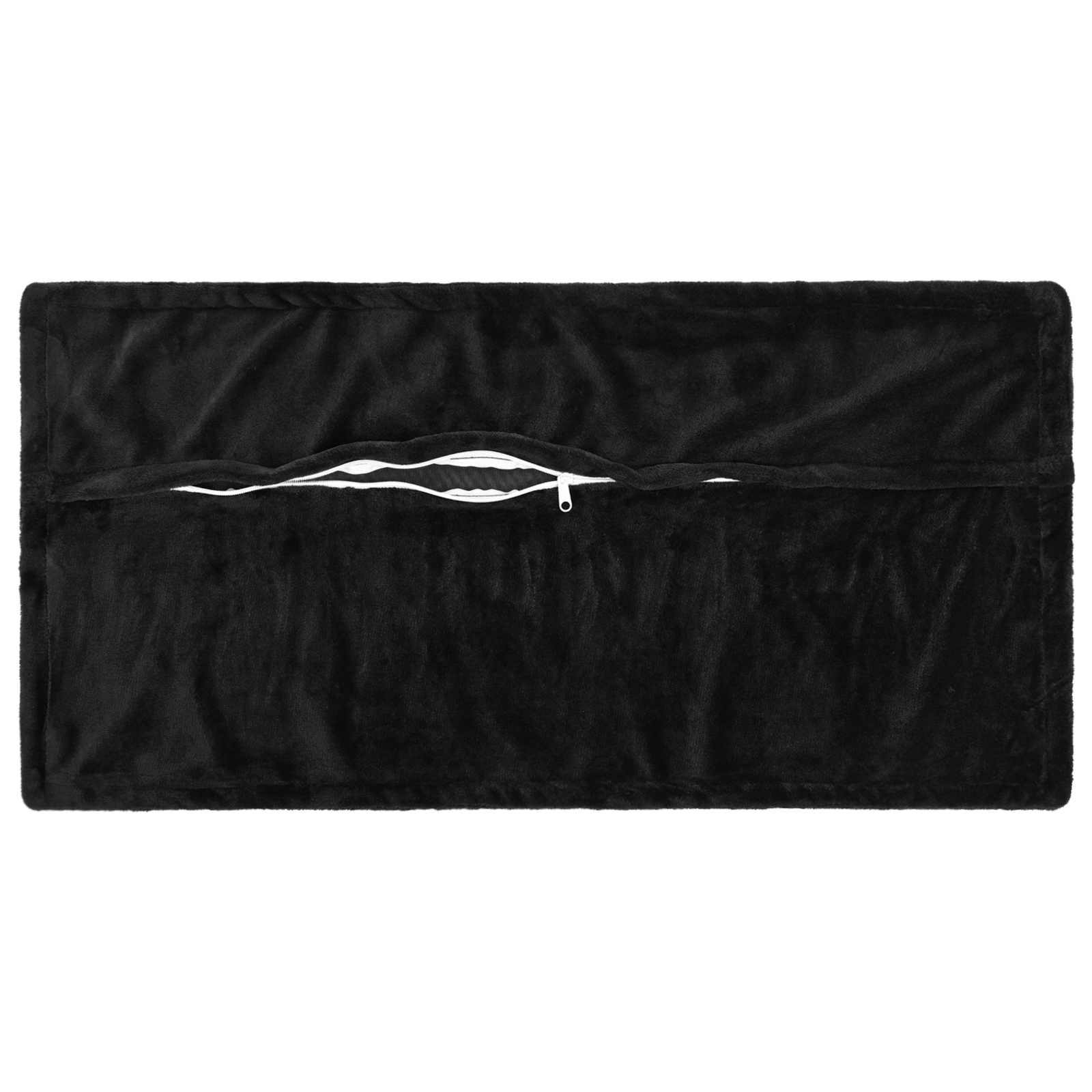 Kussensloop 2 pcs HOUTEN Zwart 40 x 80 cm Flanel image 3