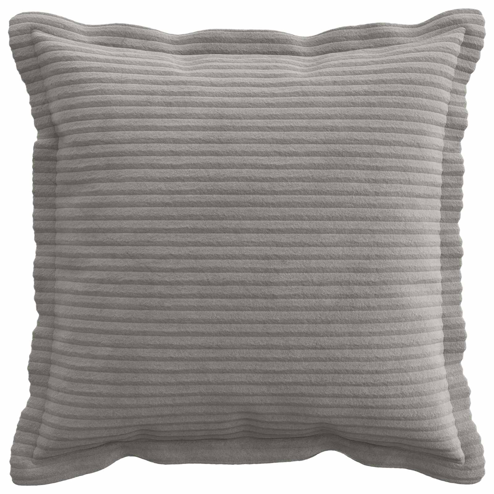 Kussensloop 2 st HOUTEN Lichtgrijs 45 x 45 cm corduroy image 2