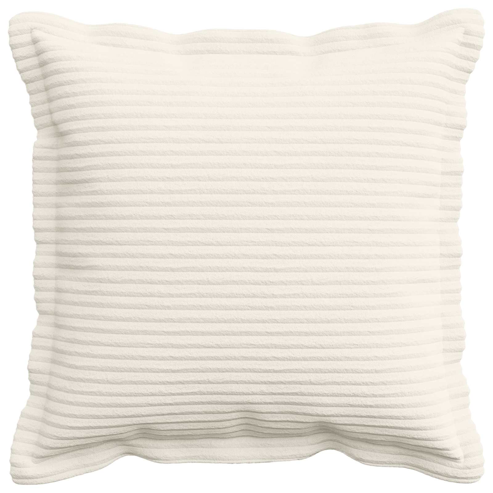 Kussensloop 2 st HOUTEN Crèmekleurig 45 x 45 cm corduroy image 2