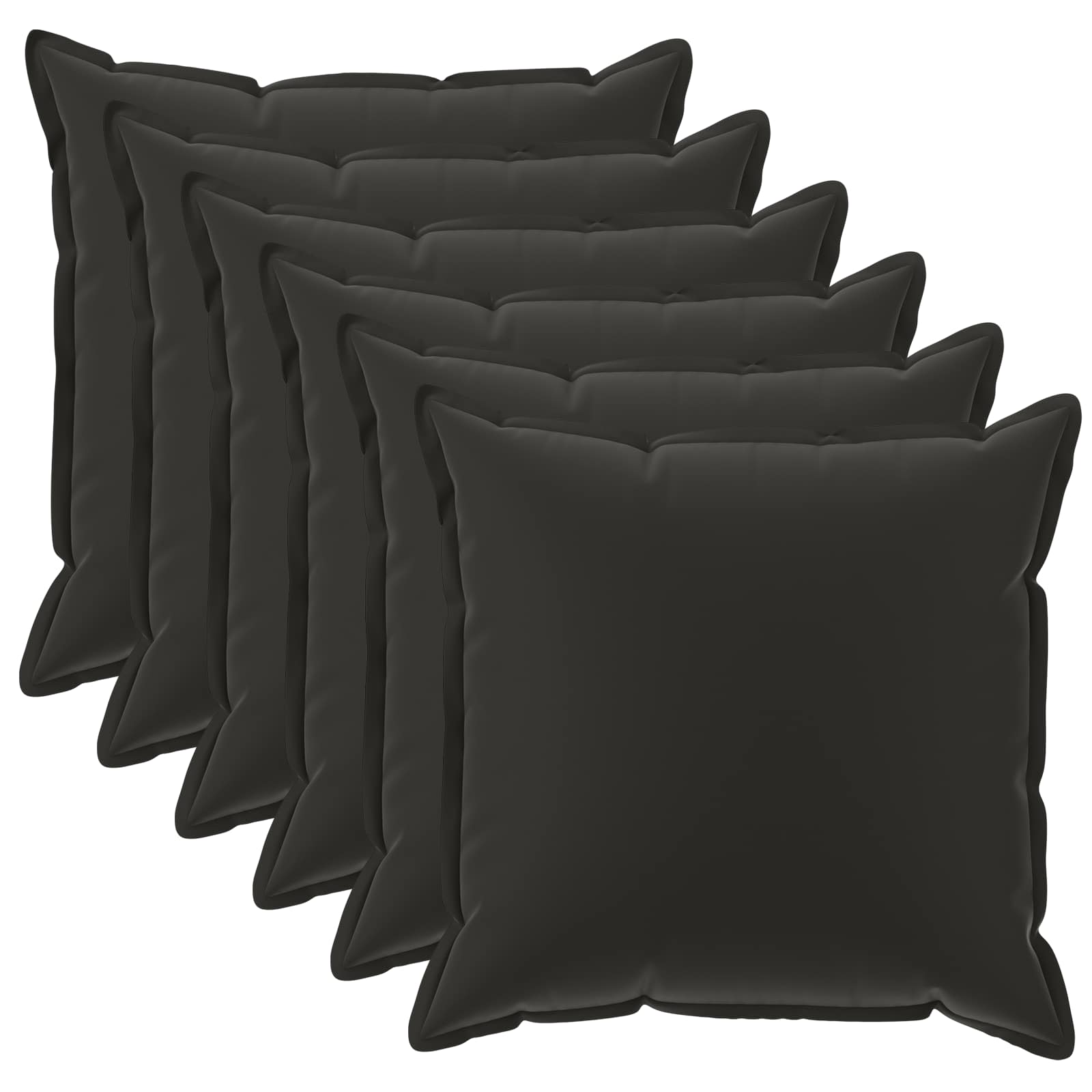 Kussensloop 6 st HOUTEN Meerkleurig 45 x 45 cm Polyester image 1
