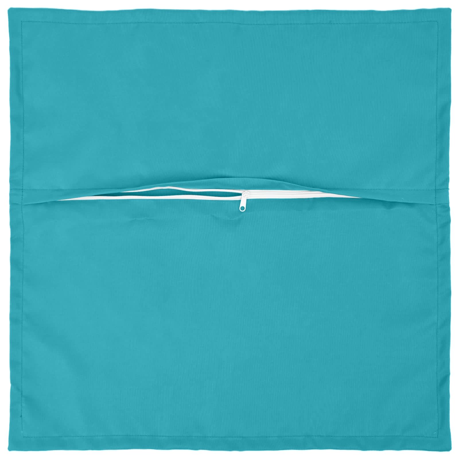 Kussensloop 2 st HOUTEN Turquoise 45 x 45 cm Polyester image 3