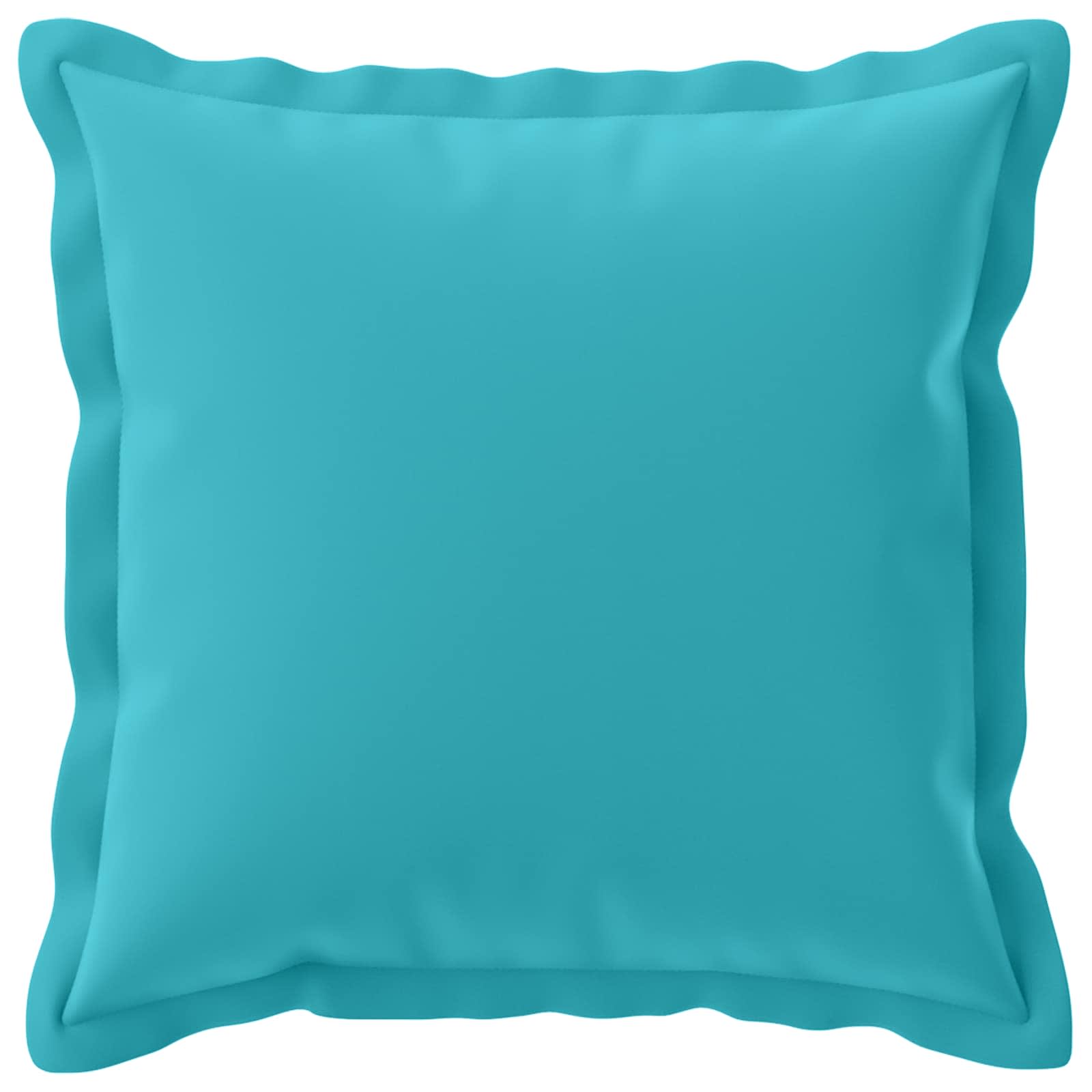 Kussensloop 2 st HOUTEN Turquoise 45 x 45 cm Polyester image 2
