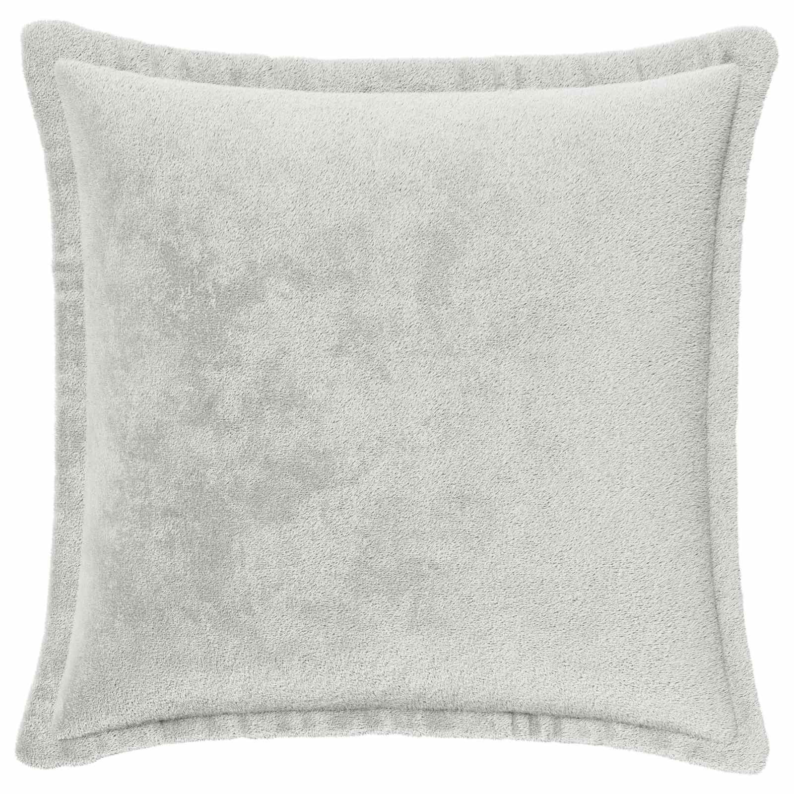 vidaXL Kissenbezug 2 stk. HOUTEN Hellgrau 45 x 45 cm Flanell – Bild 3