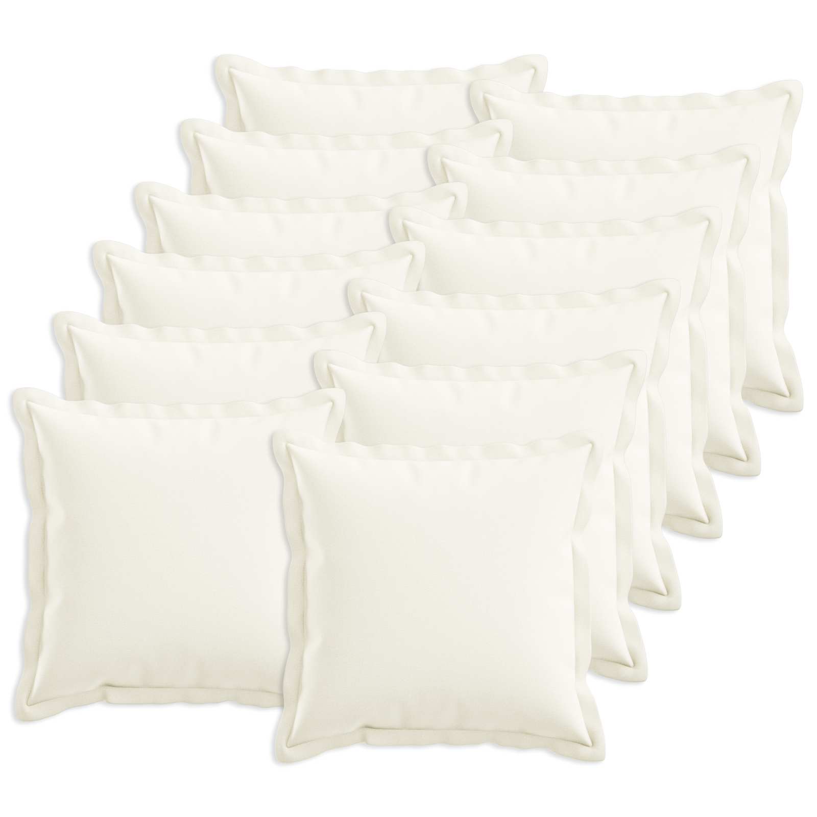 VidaXL Spilvenu pārvalks 12 pcs HOUTEN