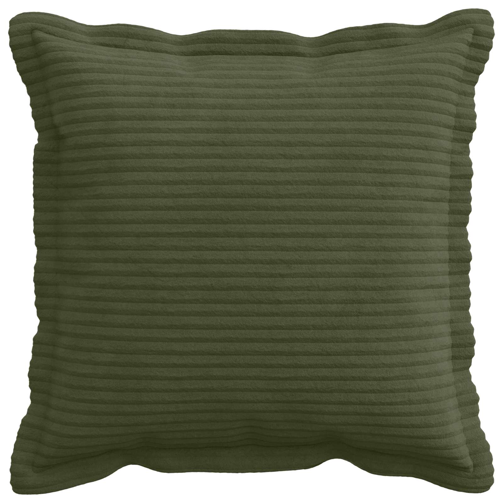 Kussensloop 6 st HOUTEN Groen 50 x 50 cm corduroy image 2