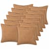 vidaXL Diivanipadi 12 pcs HOUTEN Beež 50 x 50 cm Boucl&eacute;