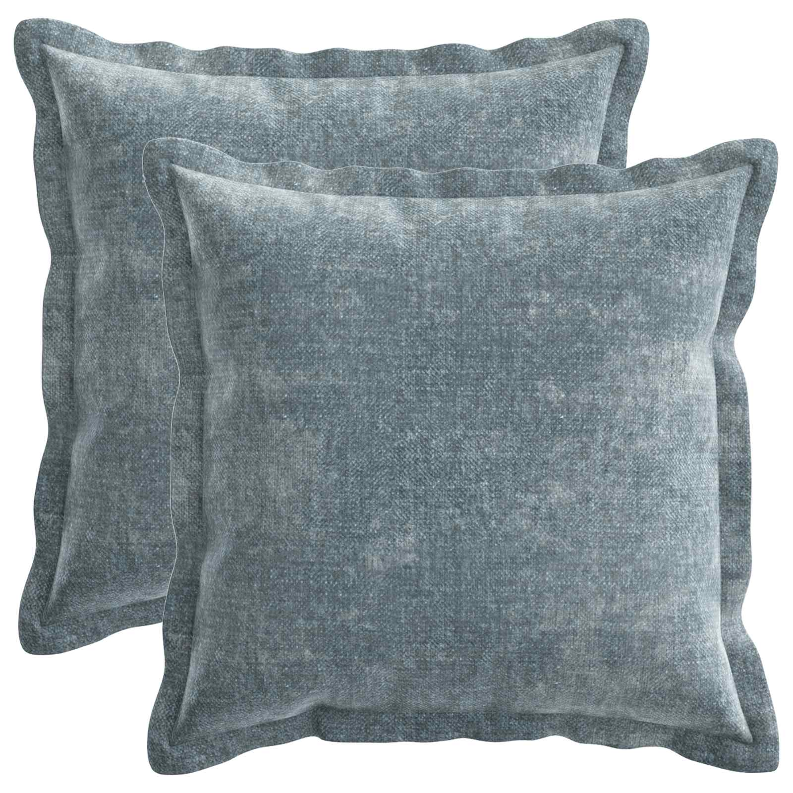 vidaXL Husă pentru pernă 2 pcs HOUTEN Albastru deschis 50 x 50 cm
