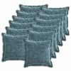 vidaXL Diivanipadi 12 tk HOUTEN Sinine 50 x 50 cm &Scaron;en&uuml;&uuml;lfabric