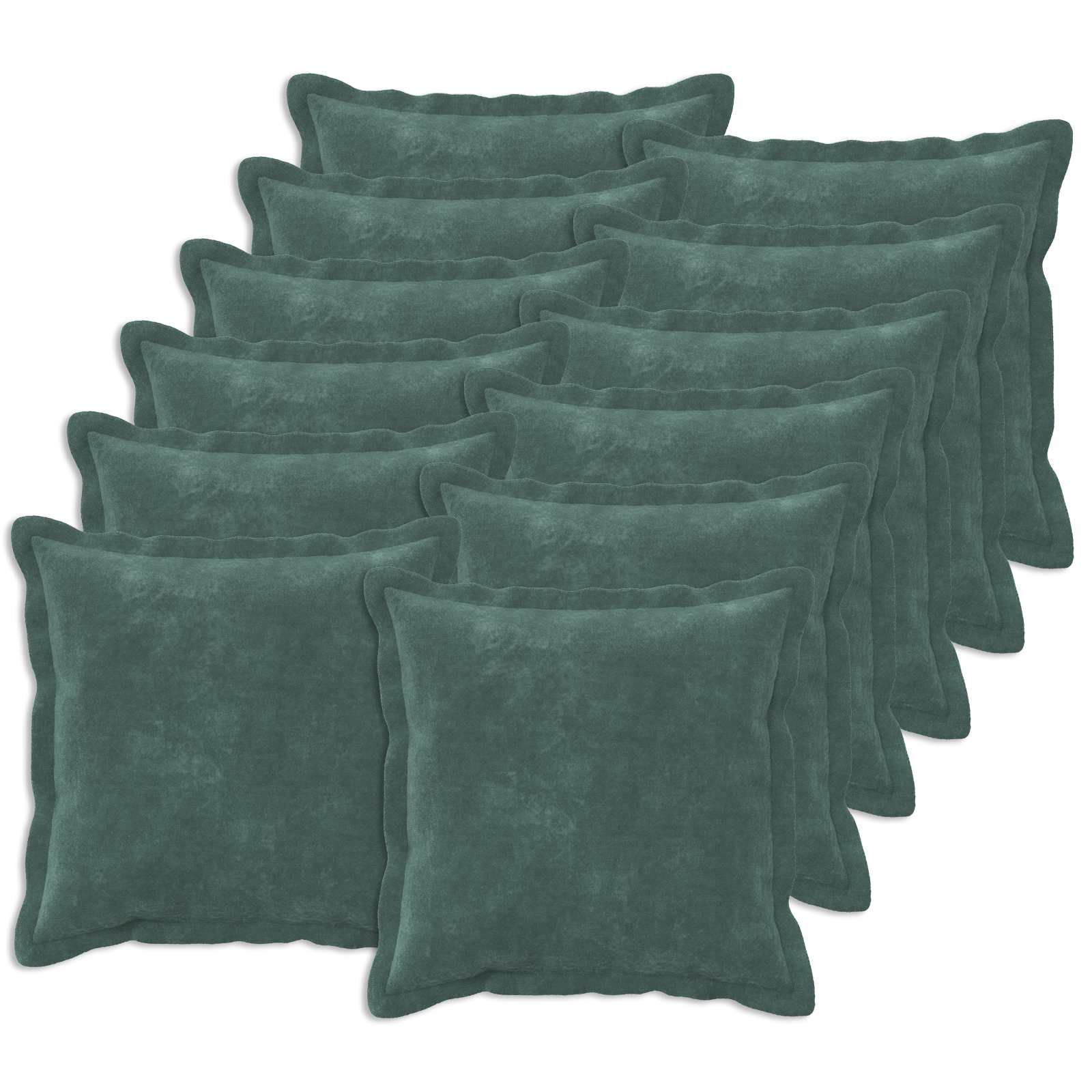 vidaXL Povlak na polštář 12 pcs HOUTEN Mořsky modrá 50 x 50 cm