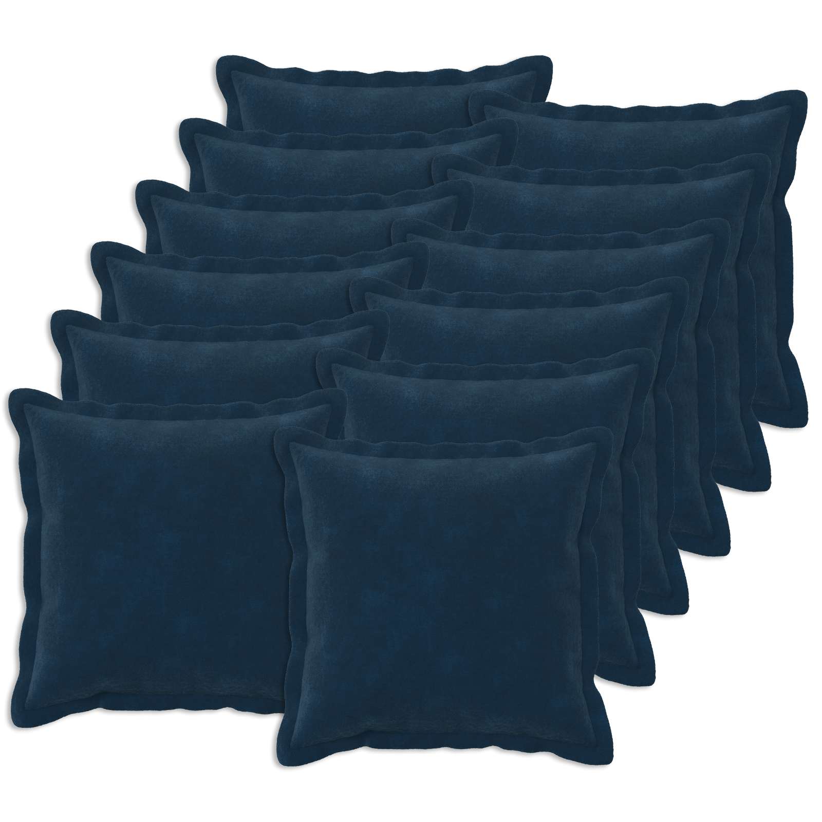 vidaXL Povlak na polštář 12 pcs HOUTEN Modrá 50 x 50 cm
