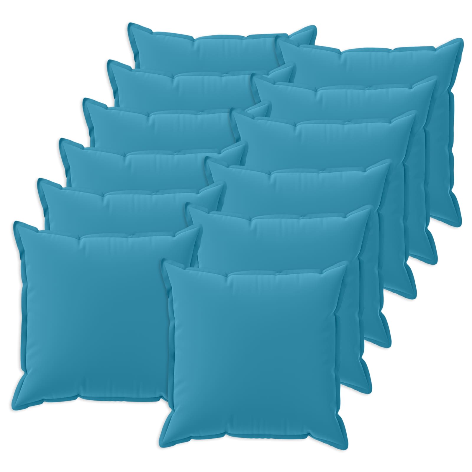 Kussensloop 12 st HOUTEN Lichtblauw 50 x 50 cm Polyester image 1