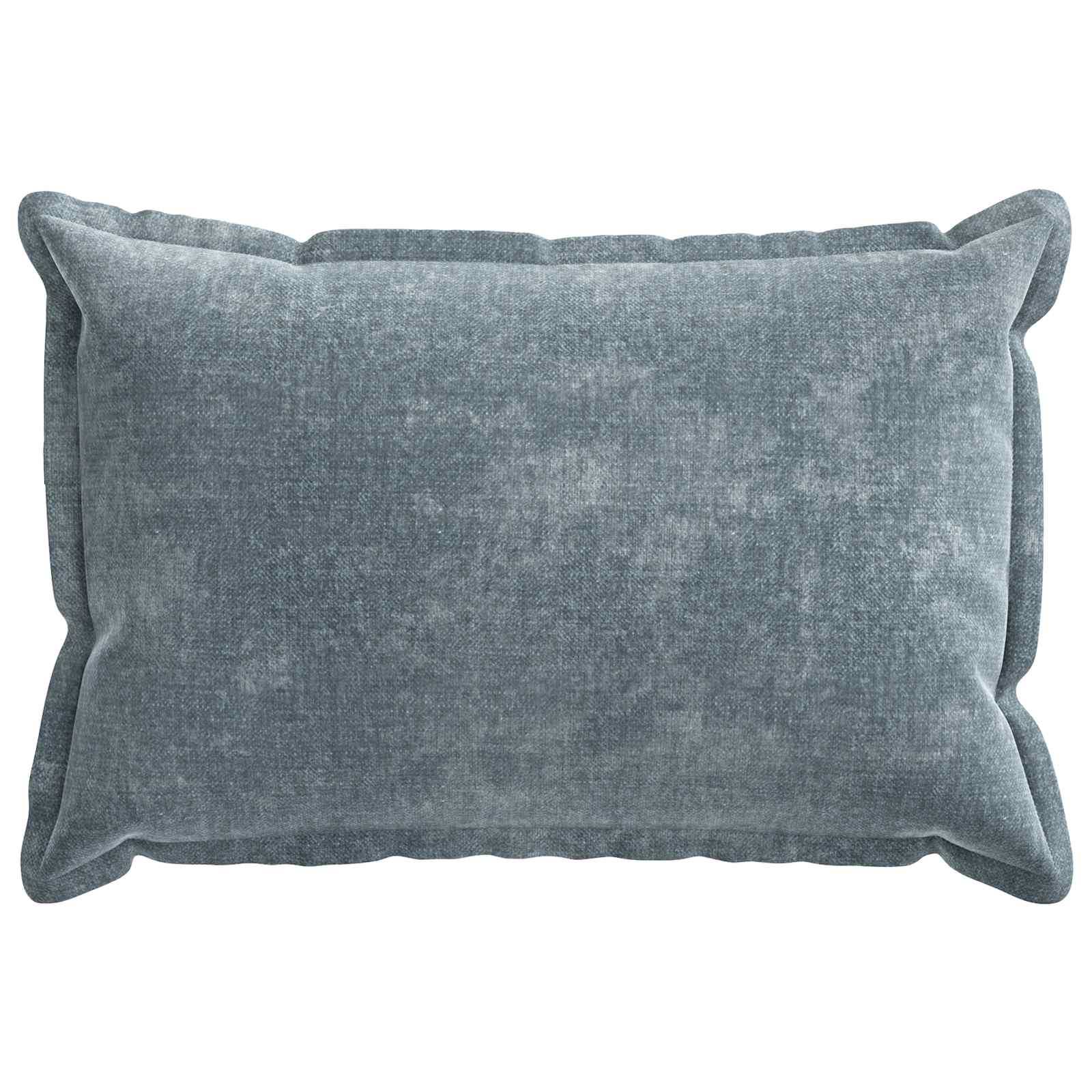 Kussensloop 2 st HOUTEN Lichtblauw 50 x 70 cm Chenille Stof image 3
