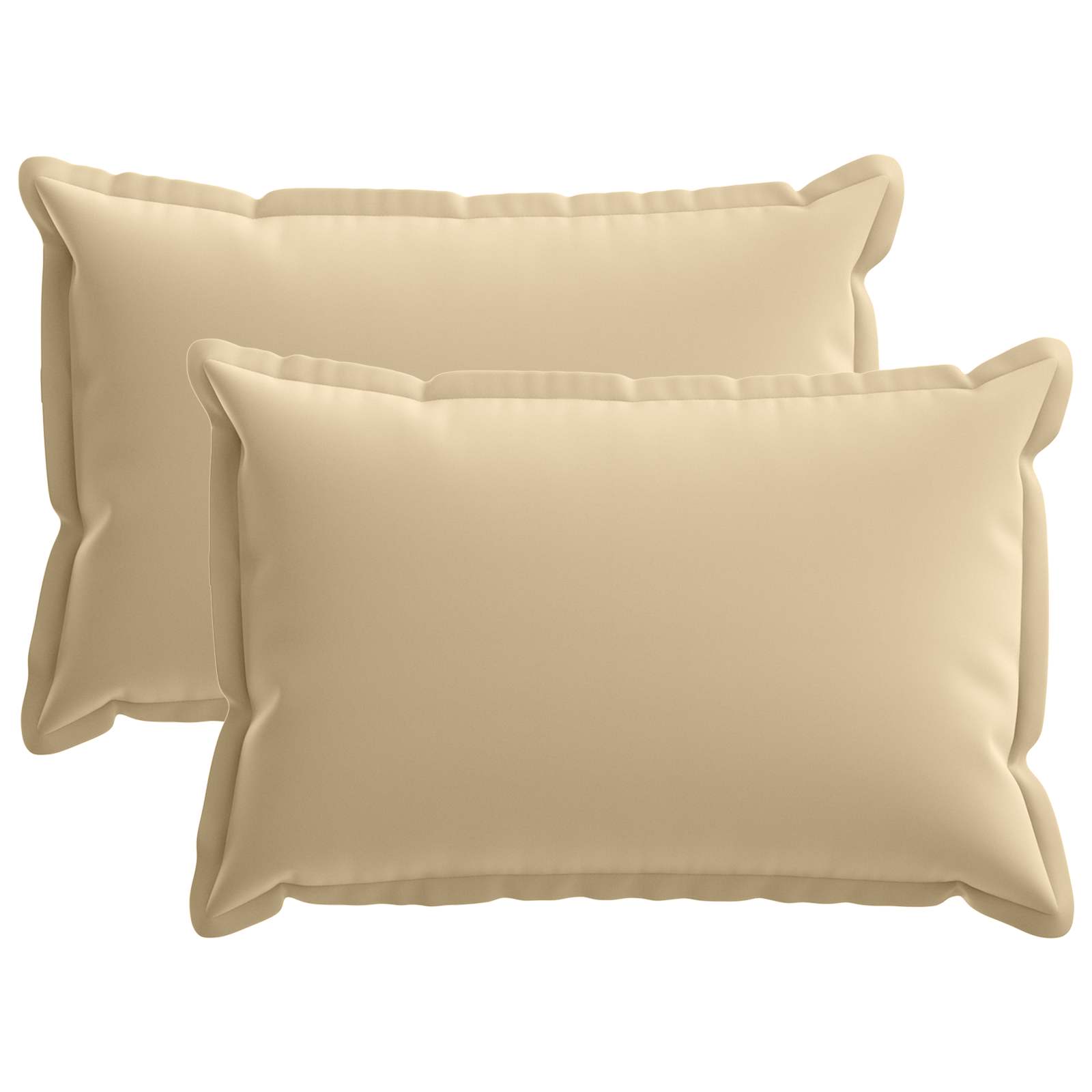 Kussensloop 2 st HOUTEN Beige 50 x 70 cm Polyester image 1