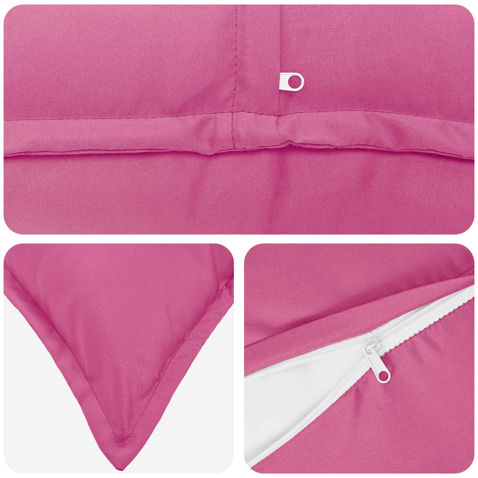 Kussensloop 2 st HOUTEN Roze 50 x 70 cm Polyester image 4