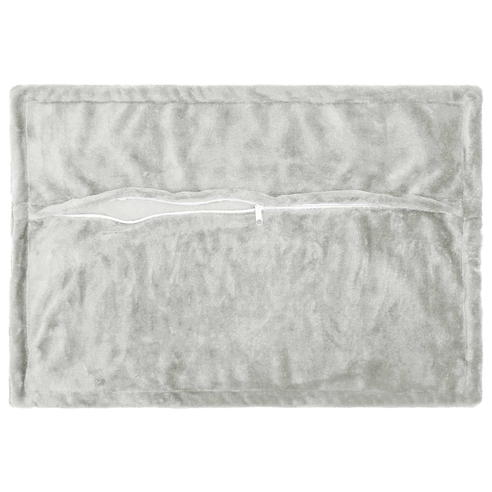 Prevleka za blazino 6 kos HOUTEN Svetlo siva 50 x 70 cm Flanel