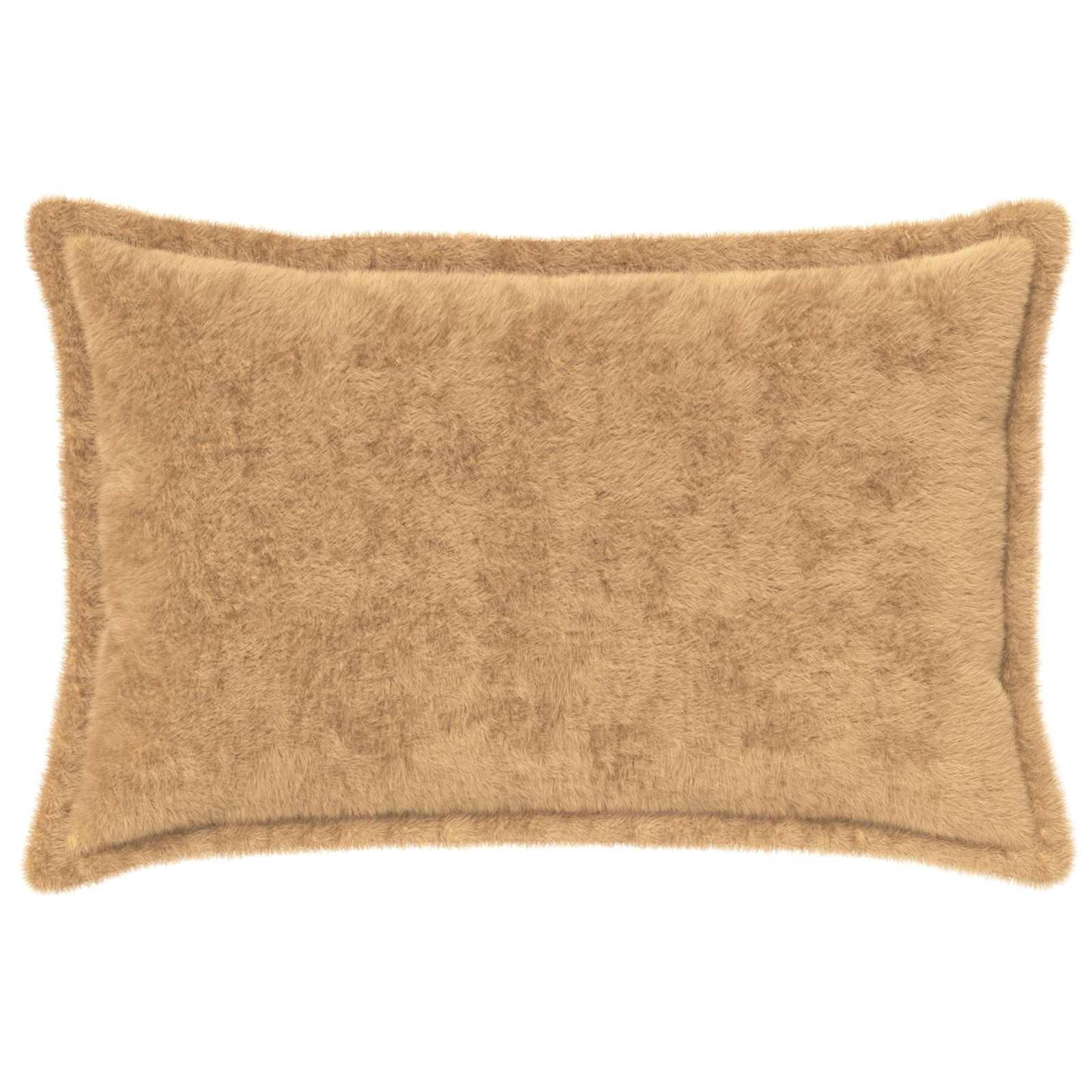 Kussensloop 6 st HOUTEN Taupe 50 x 70 cm Nep Konijnenbont image 2