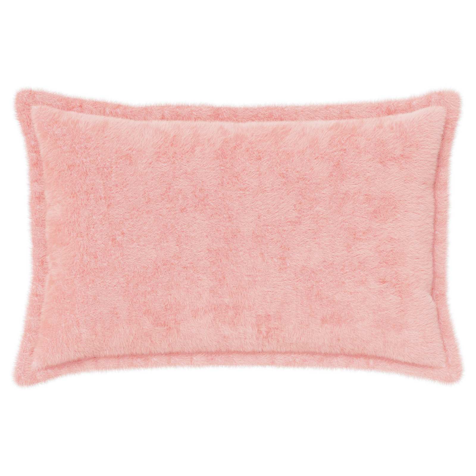Kussensloop 2 st HOUTEN Roze 50 x 70 cm Nep Konijnenbont image 2