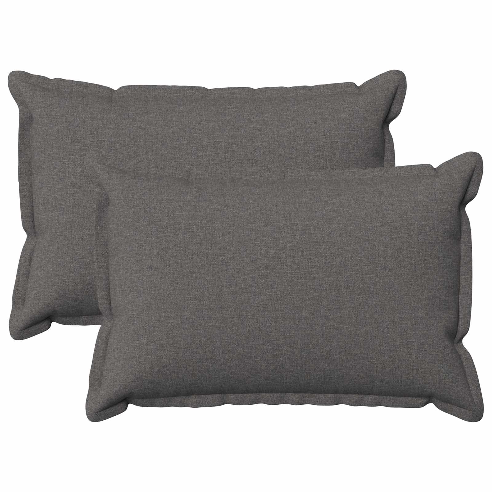 vidaXL Povlak na polštář 2 pcs HOUTEN Světle šedá 50 x 75 cm