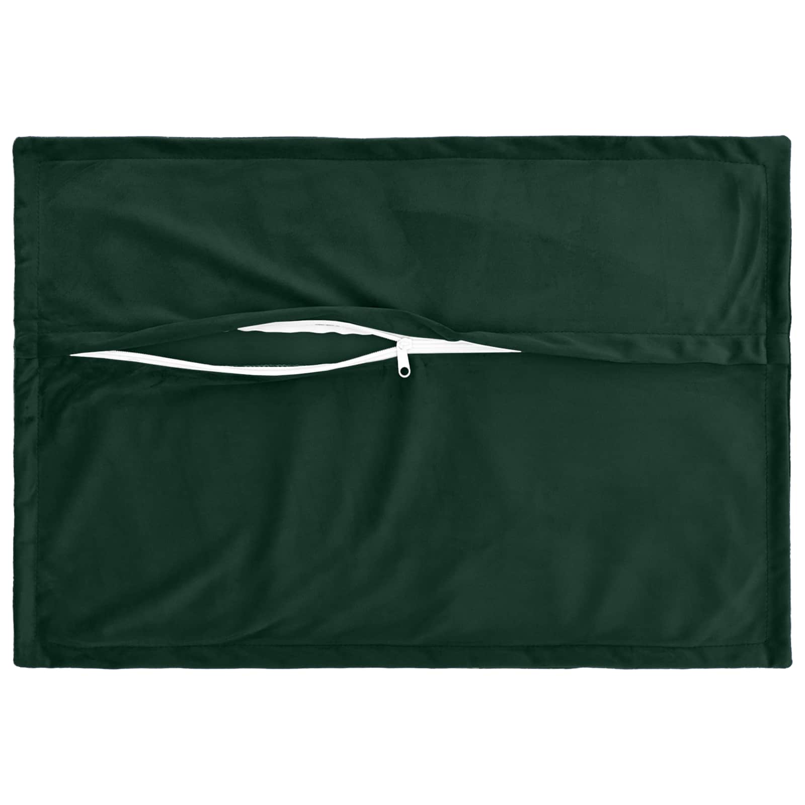 Kussensloop 6 pcs HOUTEN Donkergroen 50 x 75 cm Fluweel image 3