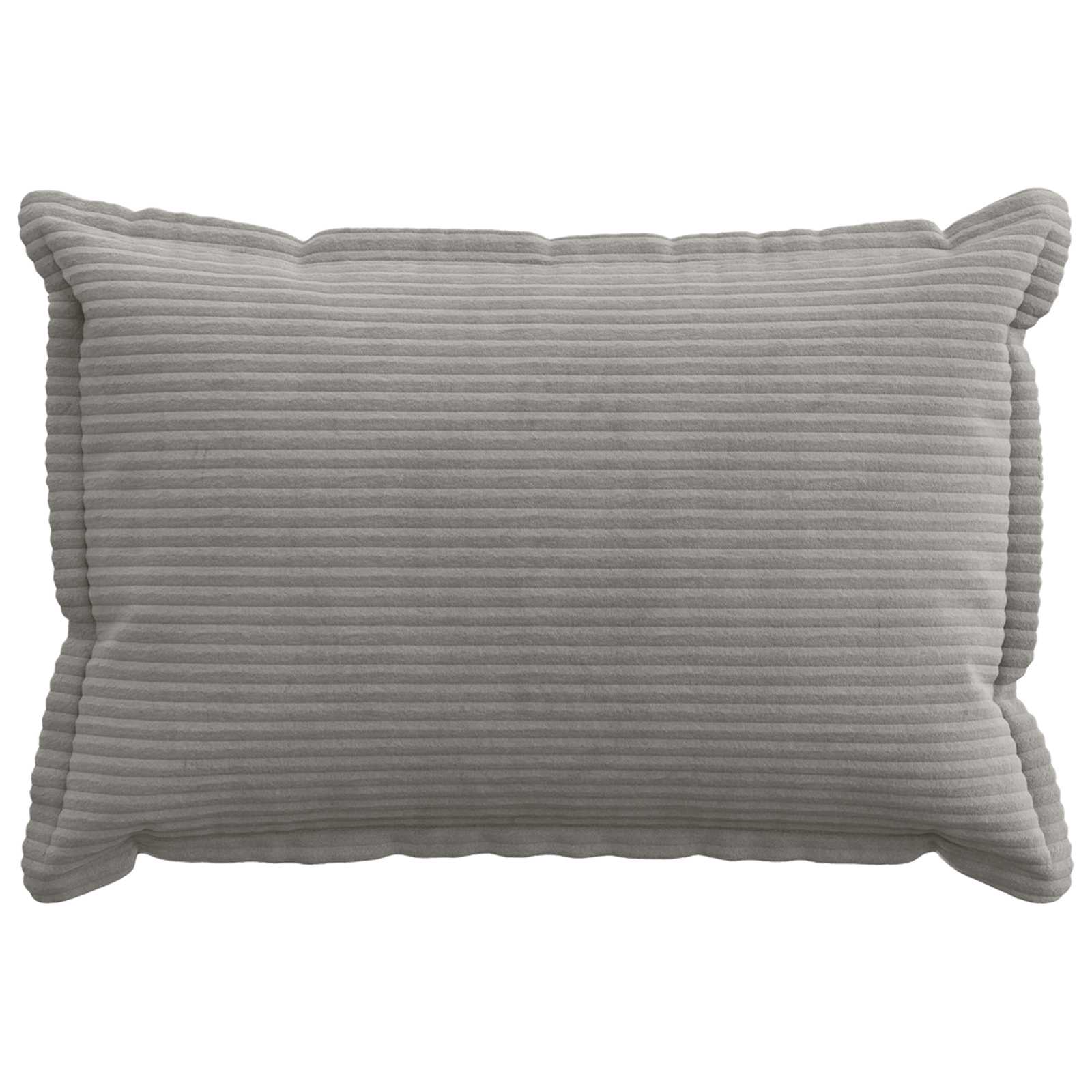 Kussensloop 2 st HOUTEN Lichtgrijs 50 x 75 cm corduroy image 2