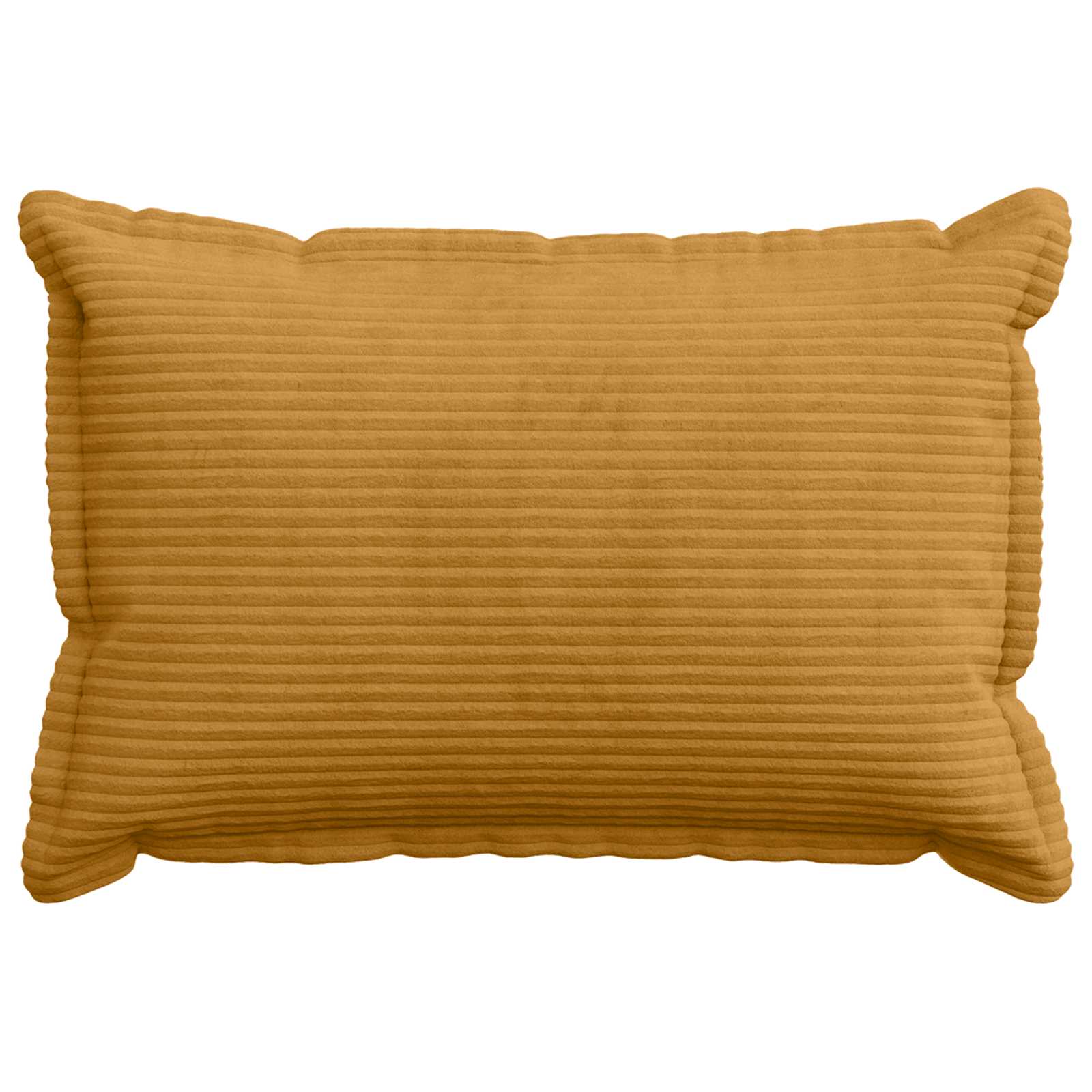 Kussensloop 6 st HOUTEN Geel 50 x 75 cm corduroy image 2