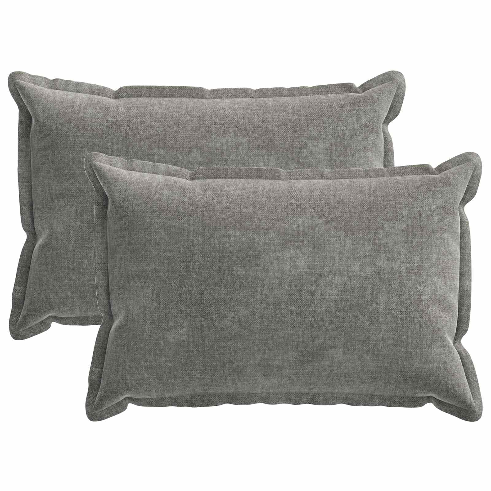 vidaXL Husă pentru pernă 2 pcs HOUTEN Gri închis 50 x 75 cm