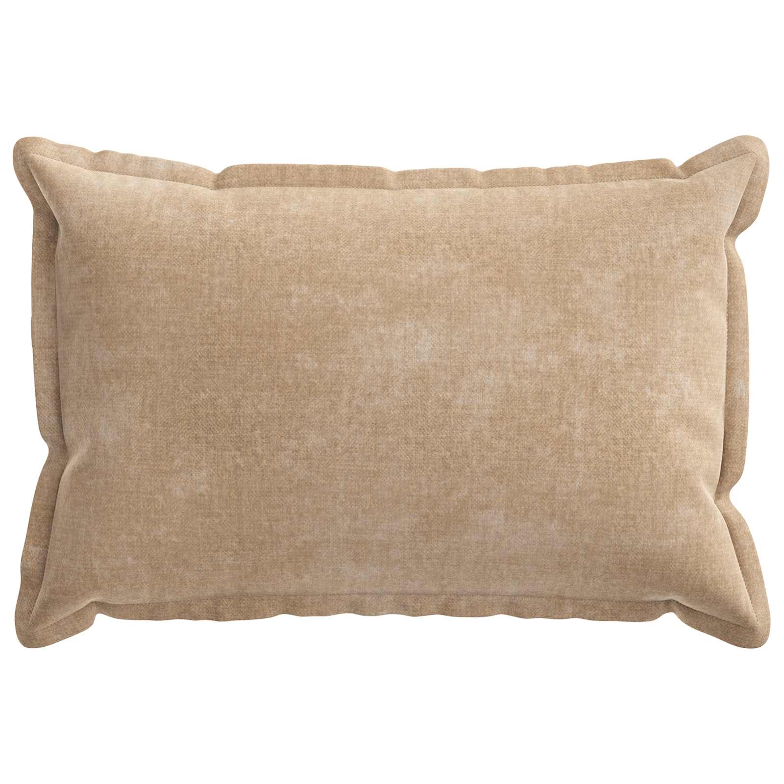 Kussensloop 2 st HOUTEN Taupe 50 x 75 cm Chenille Stof image 3